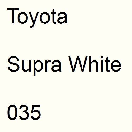 Toyota, Supra White, 035.